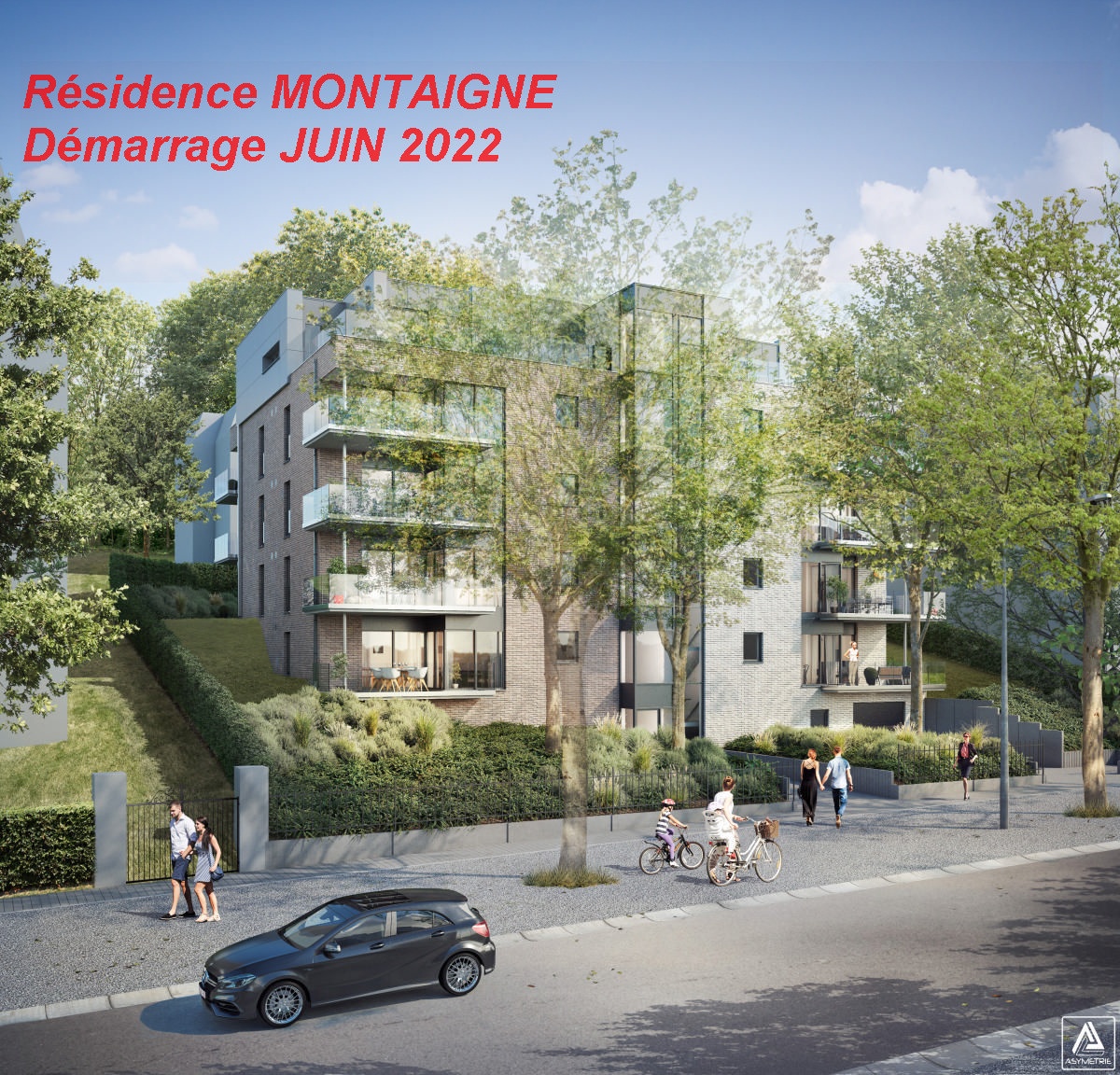 HEUSY Résidence Montaigne avenue Peltzer